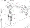 Suzuki Fuel Filter 15412-92J00-000